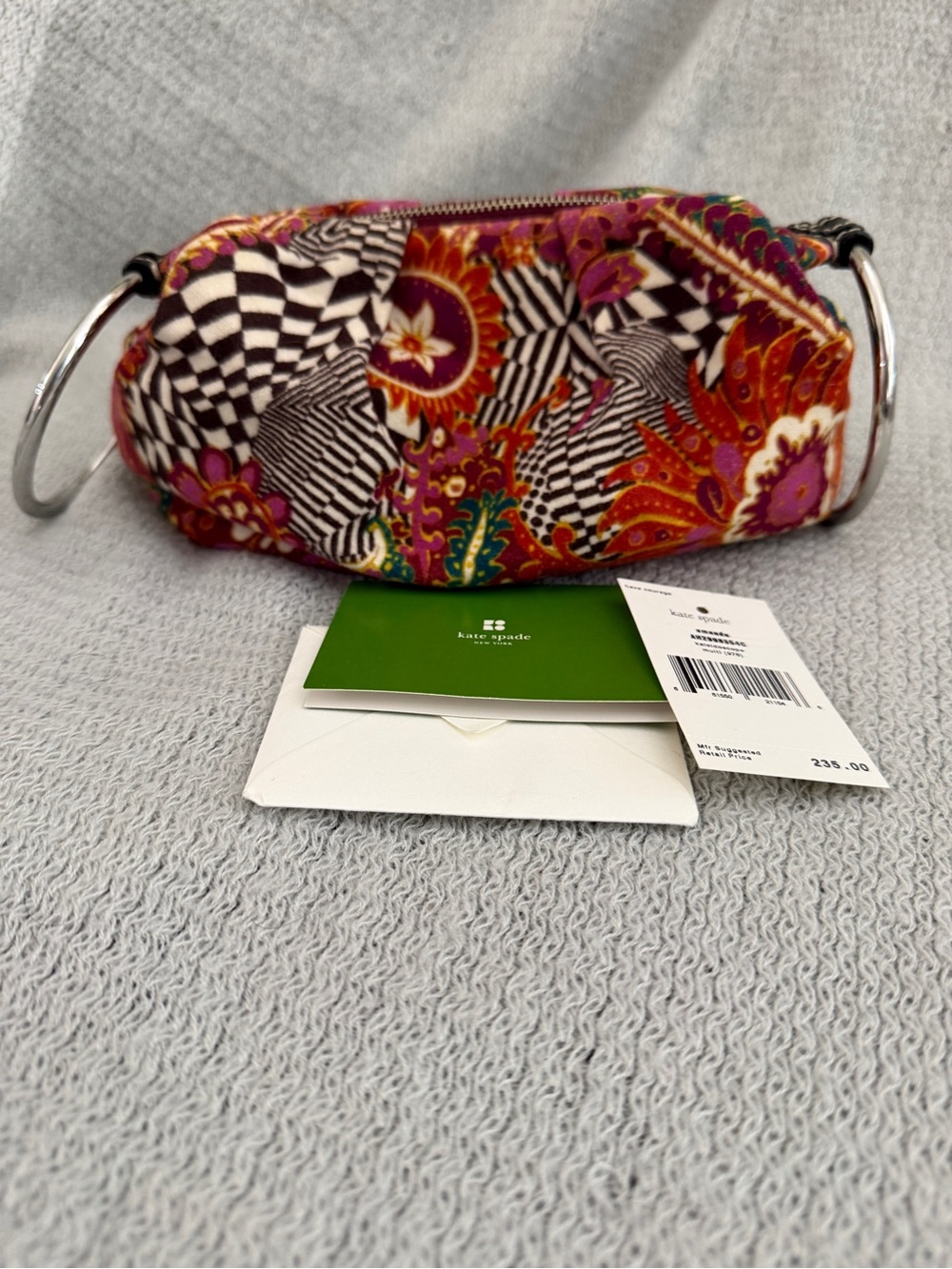 KATE SPADE Amanda Bracelet Clutch in Multicolor Floral